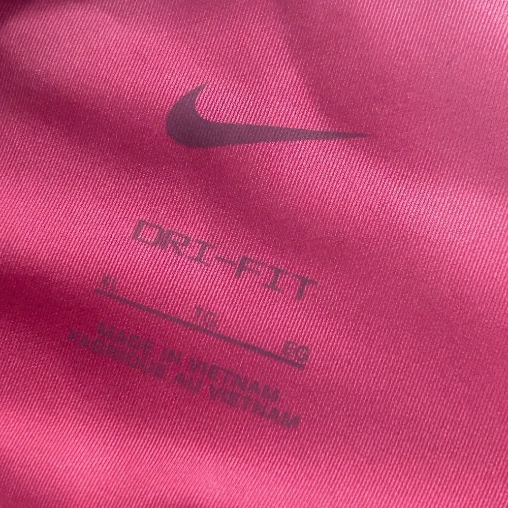 Nike Girls XL‎ Dri-FIT Training Leggings Pink Shiny Shimmer DJ5901-622 NWT